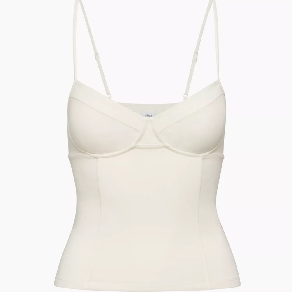 Aritzia cream tank top